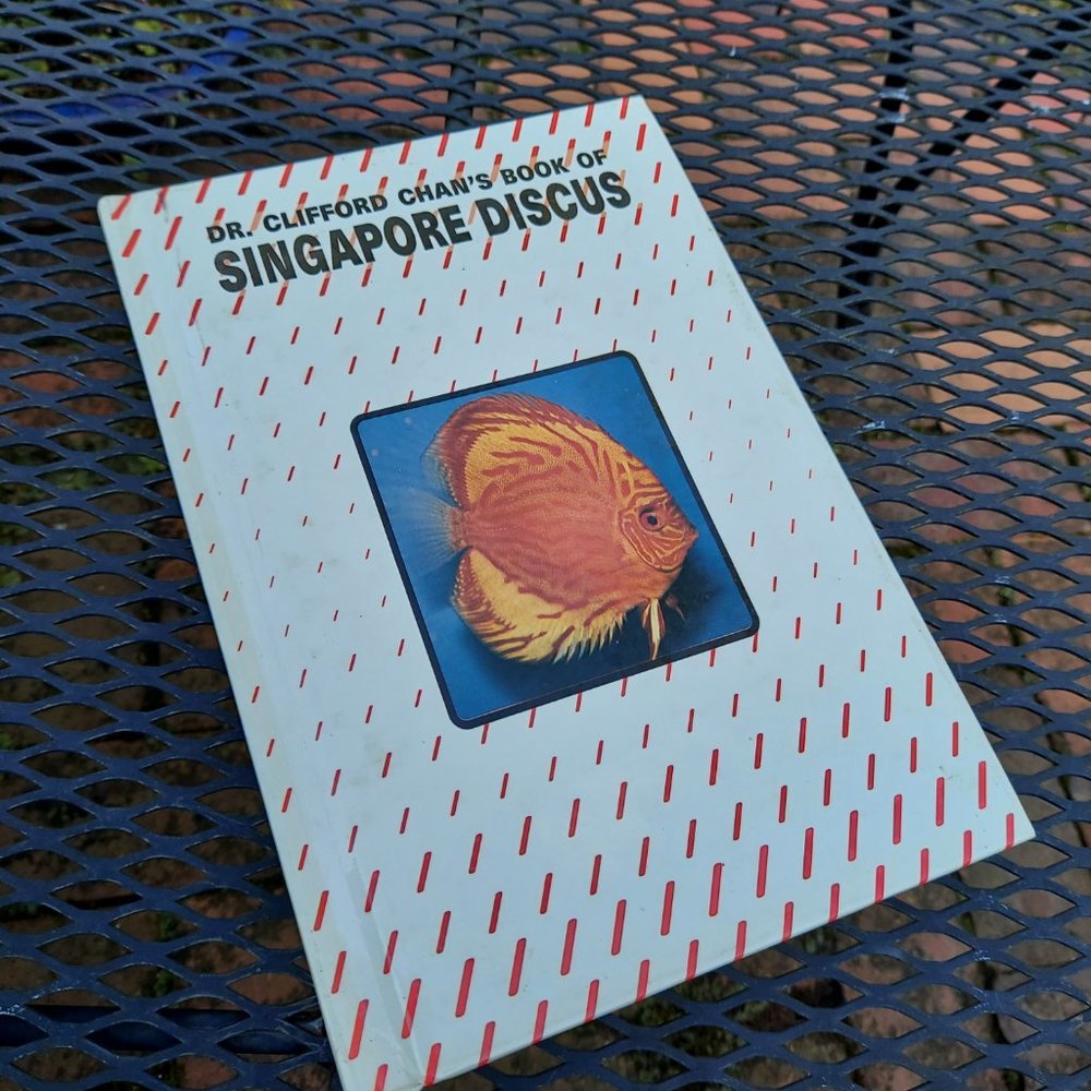 Singapore Discus Fish Hardcover Book Freshwater Fishkeeping Aquarist.